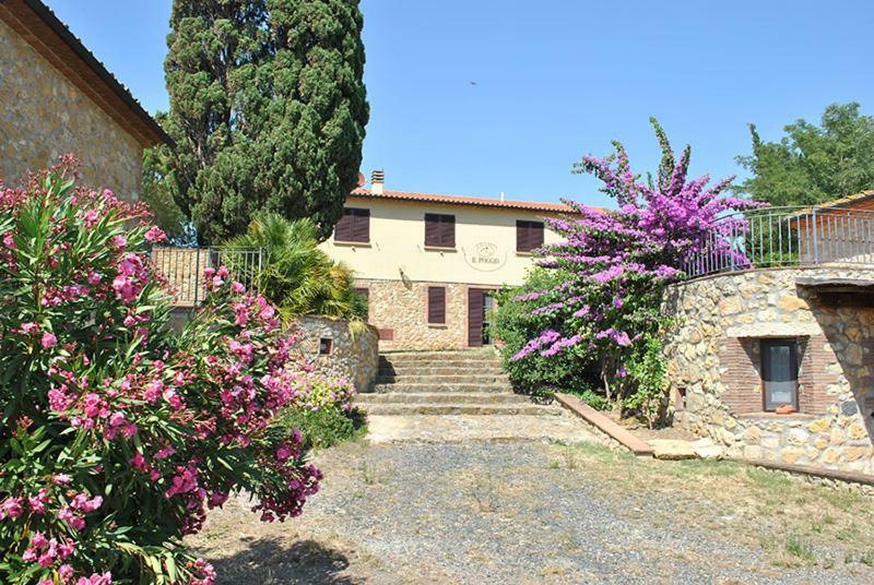 Agriturismo Il Poggio Casale Marittimo Exteriör bild